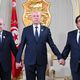 ليبيا تونس الجزائر تبون سعيد المنفي لقاء قرطاج 22 ابريل- الرئاسة التونسية