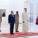 السيسي امير قطر تميم في الدوحة- الديوان الاميري القطري