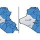 خريطة - اقتطاع إقليم النخيب من الأنبار وضمه لمحافظة كربلاء - العراق