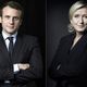 فرنسا  الرئاسة الفرنسية  قرصنة  ماكرون  لوبان - أ ف ب