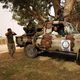 عناصر من قوات حفتر خلال حصارهم لمدينة درنة- جيتي