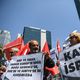 احتجاجات تركية ضد اسرائيل- جيتي