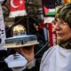 مظاهرة تركية تضامتا مع غزة والقدس - جيتي