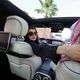 سعودية تقود سيارة - جيتي