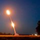 غزة صاروخ صواريخ المقاومة جيتي