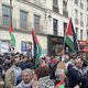 مظاهرات في فرنسا دعما لفلسطين  - وكالة الأناضول