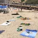 شواطئ تل أبيب فارغة بفعل هروب المستوطنين بعد إحدى جولات القصف- إكس
