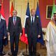 وزراء خارجية الاردن وفرنسا والسعودية ومصر - الخارجية الاردنية اكس