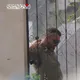 أحد جنود الاحتلال خلال رصده من قبل مقاتلي القسام- إعلام القسام