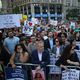 نيويورك   احتجاجات  حظر السفر   ترامب   الأناضول