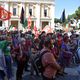 ايطاليا مظاهرة في روما ضد خطوة ضم الضفة الغربية الاناضول
