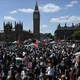 مظاهرات ضخمة مؤيدة لفلسطين في لندن.. الأناضول