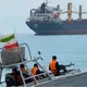 القوات الإيرانية في مضيق هرمز- جيتي