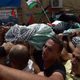 جثمان الفتى الشهيد ابو خضير  خلال تشييعه في القدس- الأناضول