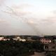 اطلاق صواريخ من غزة على مناطق محتلة - الأناضول