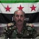 عبد الكريم الأحمد الذي عرّف عن نفسه بأنه قائد أركان الجيش السوري الحر - أرشيفية
