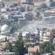 مدينة الزبداني تتعرض للقصف ـ تويتر