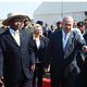 الرئيس الأوغندي يوري موسيفيني ورئيس الوزراء الإسرائيلي نتنياهو