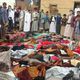 صور لضحايا القصف على سوق آل ثابت- تويتر
