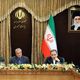 مؤتمر صحفي لمسؤولين ايرانيين- جيتي