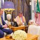 دومينيك راب وزير خارجية بريطانيا في السعودية الملك سلمان واس