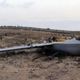 سقوط طائر اسرائيلية بدون طيار