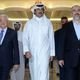 حماس قطر عباس مشعل تميم - أ ف ب