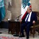 عون وأبو الغيظ- الرئاسة اللبنانية فيسبوك