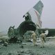 طائرة الخطوط الجوية البريطانية بعد تدميرها (بي بي سي)