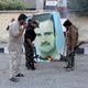 معارضون لبشار الأسد يحرقون صورته ـ أ ف ب