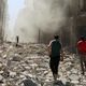 غارة روسية على مدينة حلب رويترز