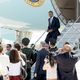 أوباما في مطار صيني- أرشيفية