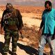 الشواربي والقطاري لحظة اختطافهما من قبل مسلحين في ليبيا- تويتر