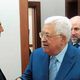 عباس أثناء استقباله وفد إسرائيلي- تويتر