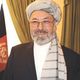 محمد كريم خليلي زعيم بأقلية الهزارة أفغانستان - تويتر