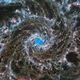 صورة التقطها التلسكوب الفضائي جيمس ويب ونشرتها وكالتا الفضاء الأوروبية والأميركية الاثنين 29 آب/أغسط