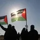 فلسطين.. أعلام  الأناضول