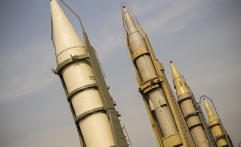 صواريخ بالستية إيران- جيتي