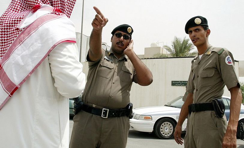 الشرطة السعودية جيتي