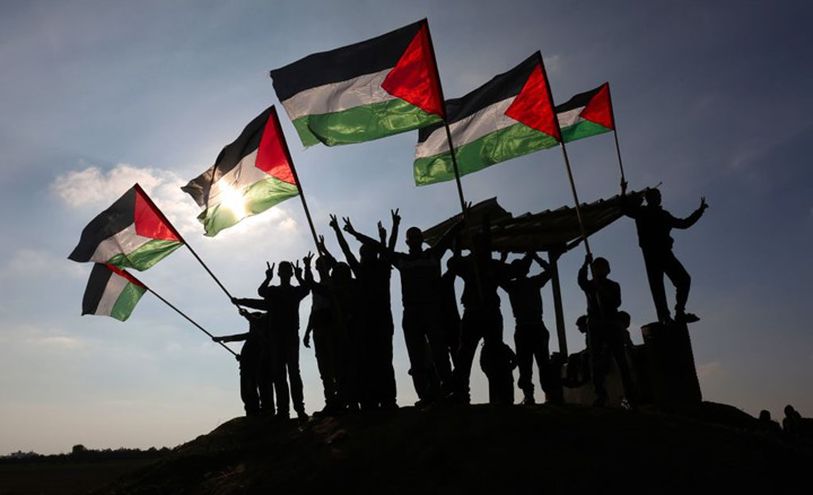 فلسطين علم فلسطين- جيتي