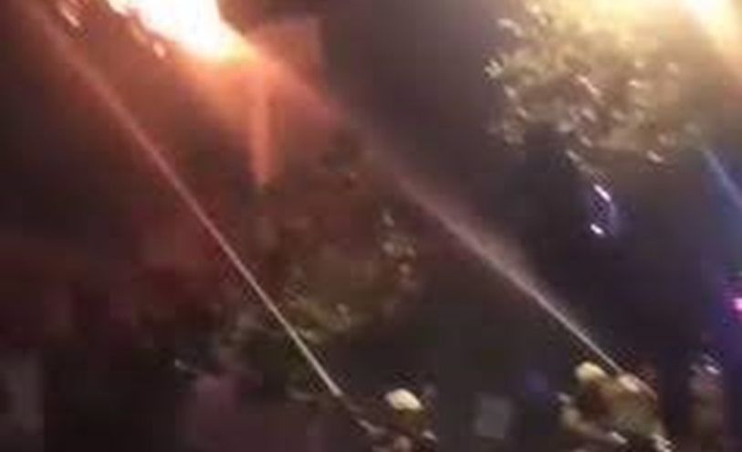 حريق في طهران يوتيوب